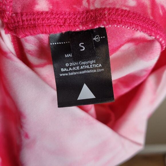 Balance Athletica Vitality Oasis Tie Dye Pink OG Leggings Size S - Picture 13 of 13